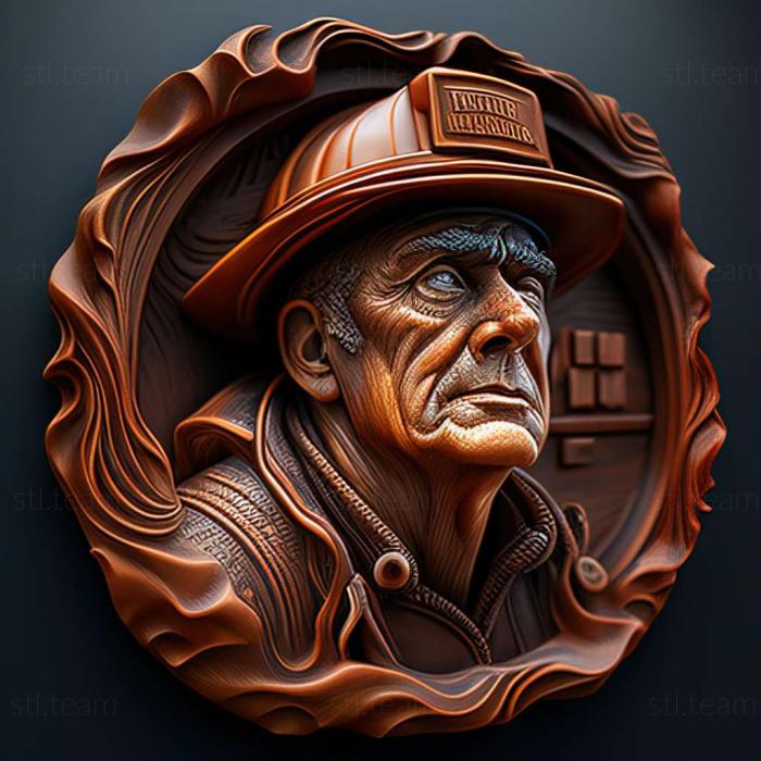 3D модель Игра Пожарный настоящих героев (STL)